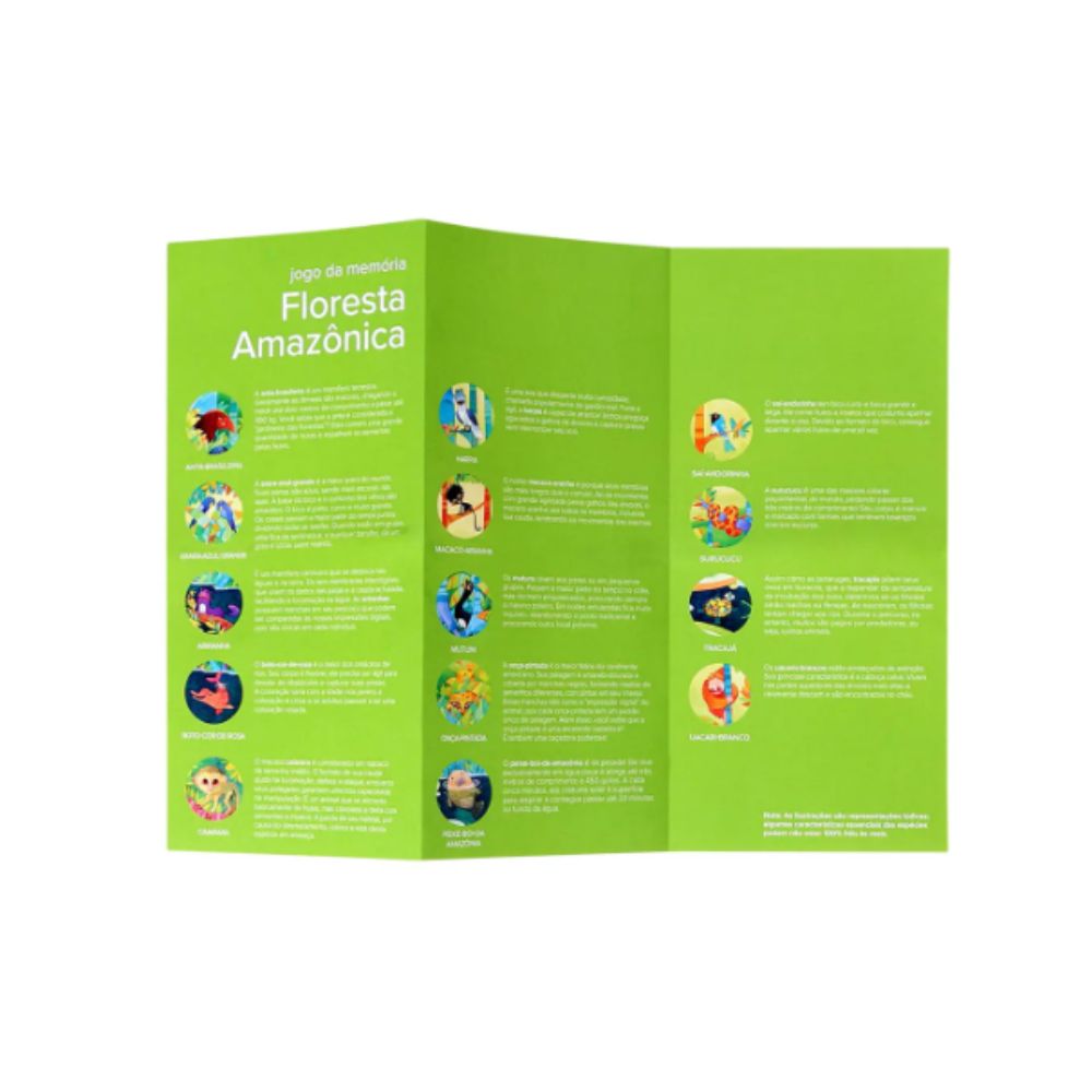 Jogo da Memória - Floresta Amazônica