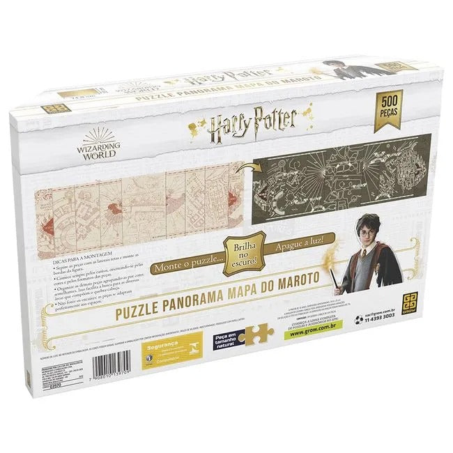 Quebra-cabeça 500 peças Harry Potter - Brilha no Escuro