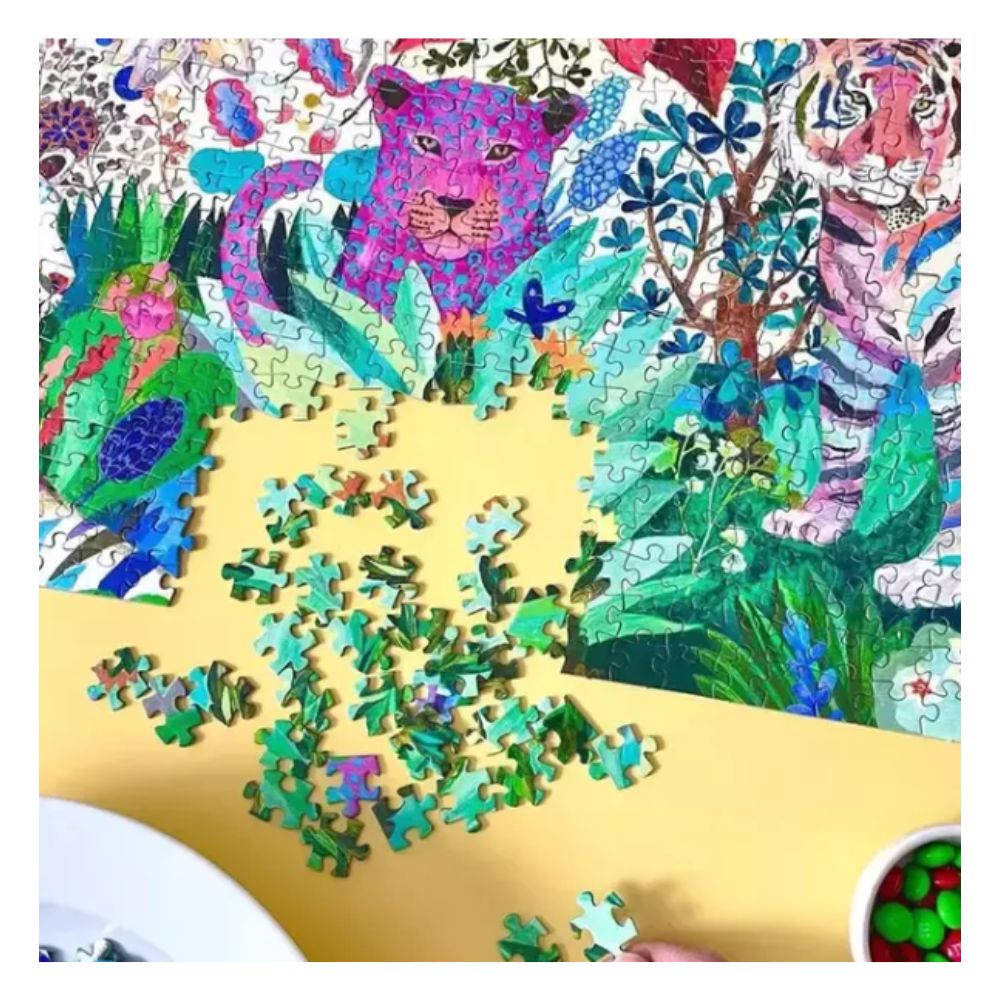 Quebra-Cabeça Tigre Arco-Íris 1000 peças