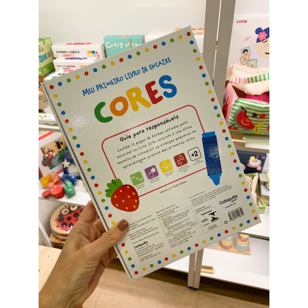 Meu Primeiro Livro de Encaixe - Cores