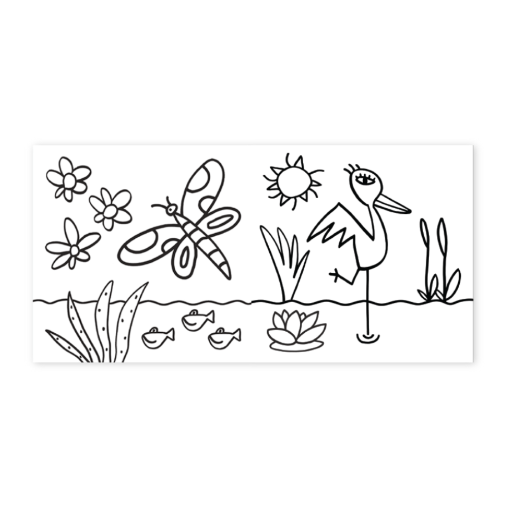 A Lagoa - Livro Infantil para Banho