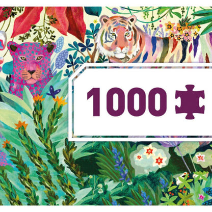Quebra-Cabeça Tigre Arco-Íris 1000 peças