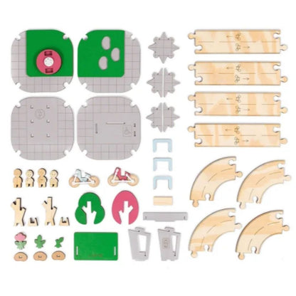 Ciclovia e Praça para Montar - Cidade Sustentável