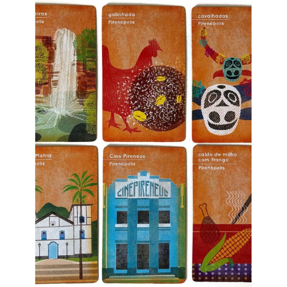 Rolê Cidades do Brasil | Jogo Educativo de Cartas
