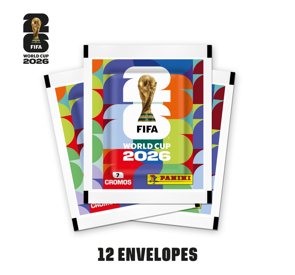 Copa Do Mundo 2026 - Kit Com 12 Envelopes de Figurinhas - FIFA WORLD CUP 2026™️
