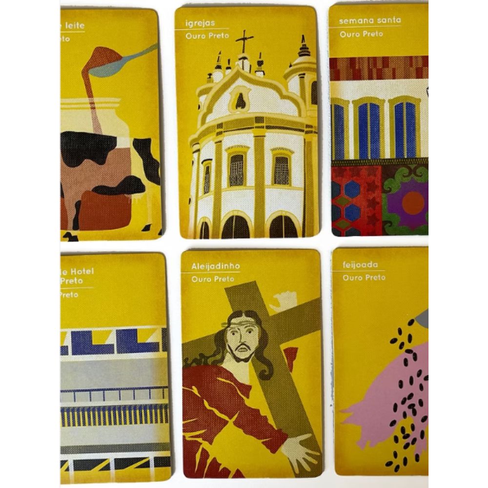 Rolê Cidades do Brasil | Jogo Educativo de Cartas