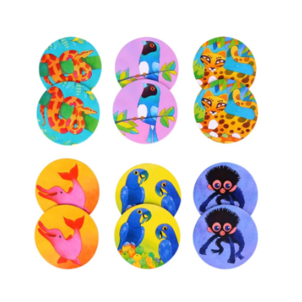 Jogo da Memória - Floresta Amazônica