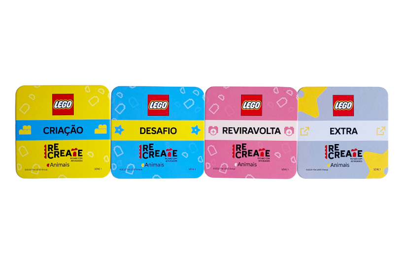 Lego Books Recreate Animais