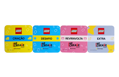 Lego Books Recreate Animais