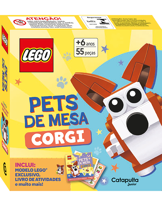Lego Books Pets de Mesa: Corgi