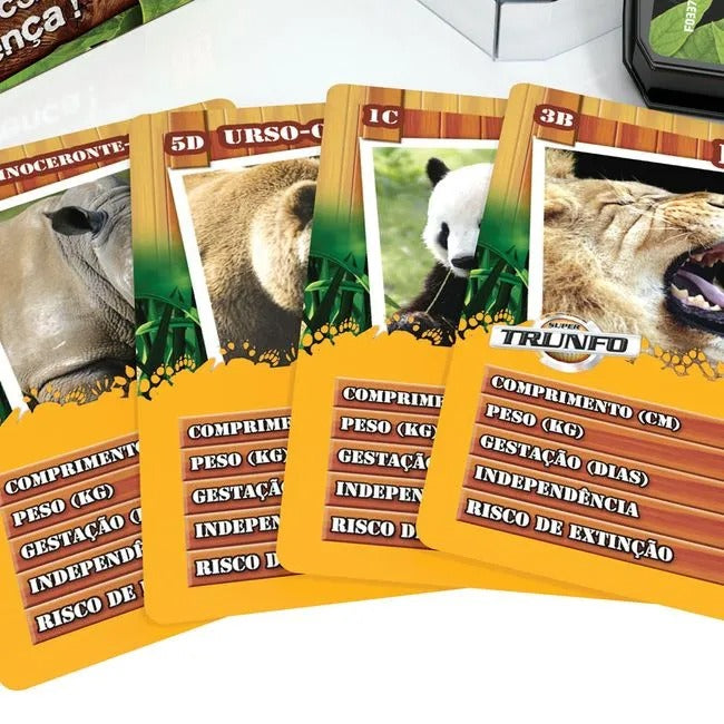 Super Trunfo Animais Selvagens
