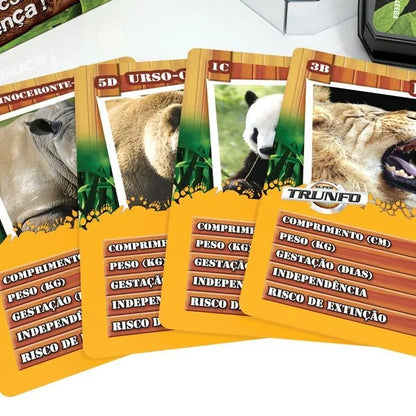 Super Trunfo Animais Selvagens