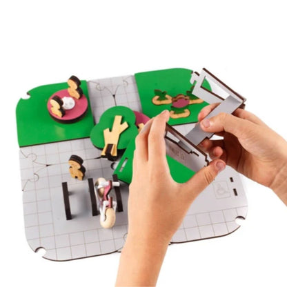 Ciclovia e Praça para Montar - Cidade Sustentável