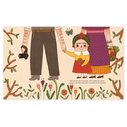Livro Gente Pequena Grandes Sonhos - Frida Kahlo