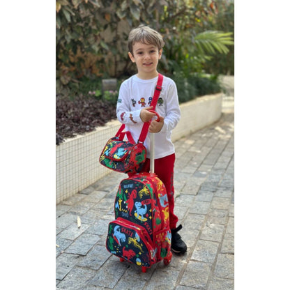 Lancheira Térmica Infantil Dino Skate