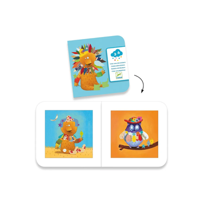 Criar com Adesivos - Animais