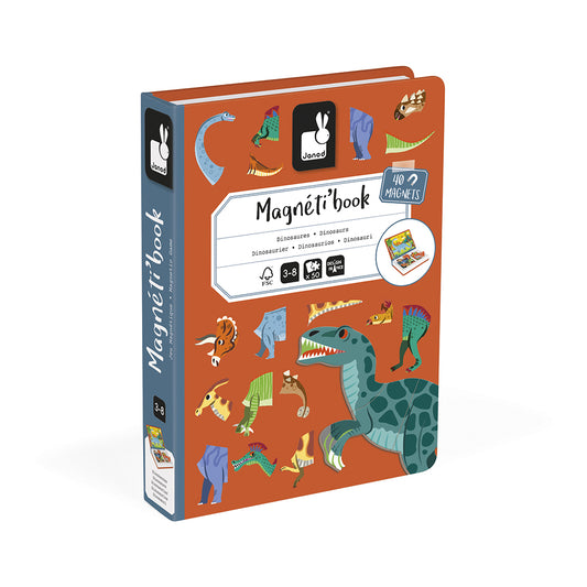 Livro Magnético Dinossauros