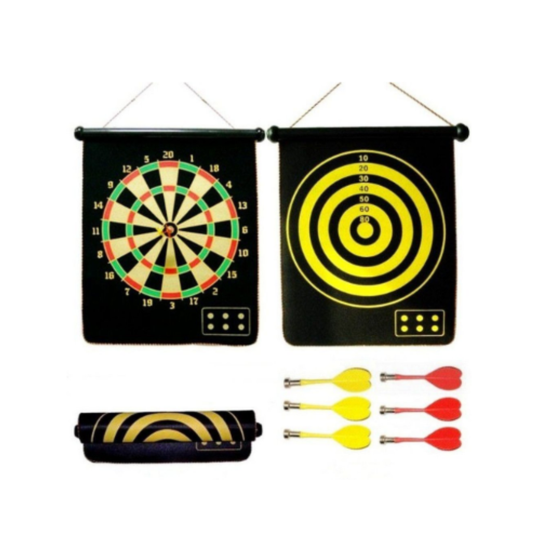 Jogo Dardo Imantado Dupla Face