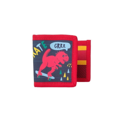 Carteira Infantil Dino Skate
