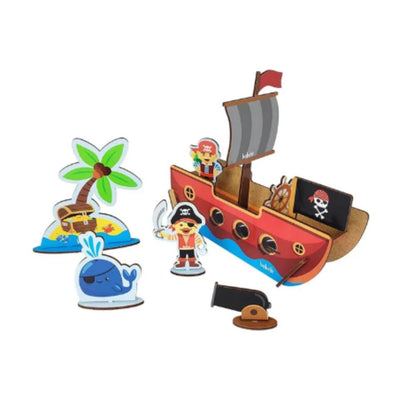 Quebra-Cabeça 3D Pirata