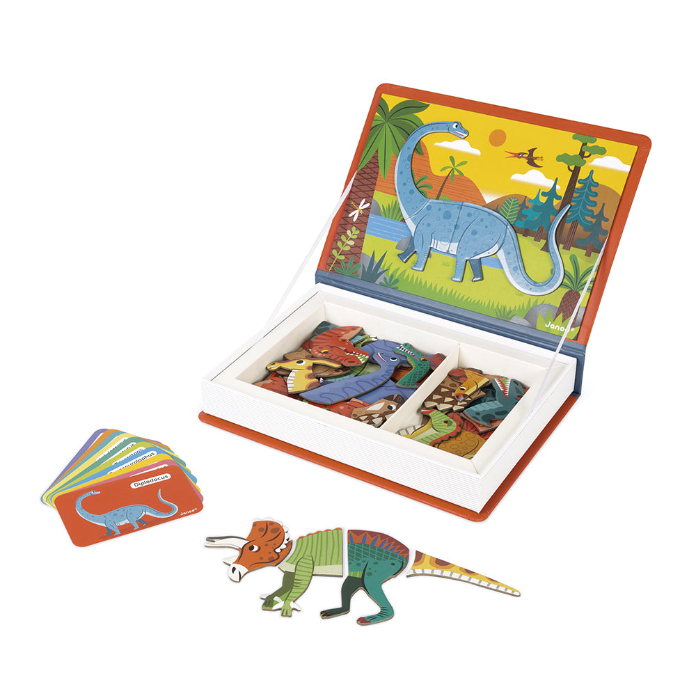 Livro Magnético Dinossauros