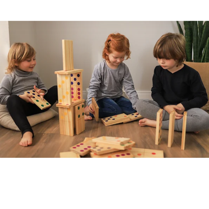 Dominó Gigante de Madeira