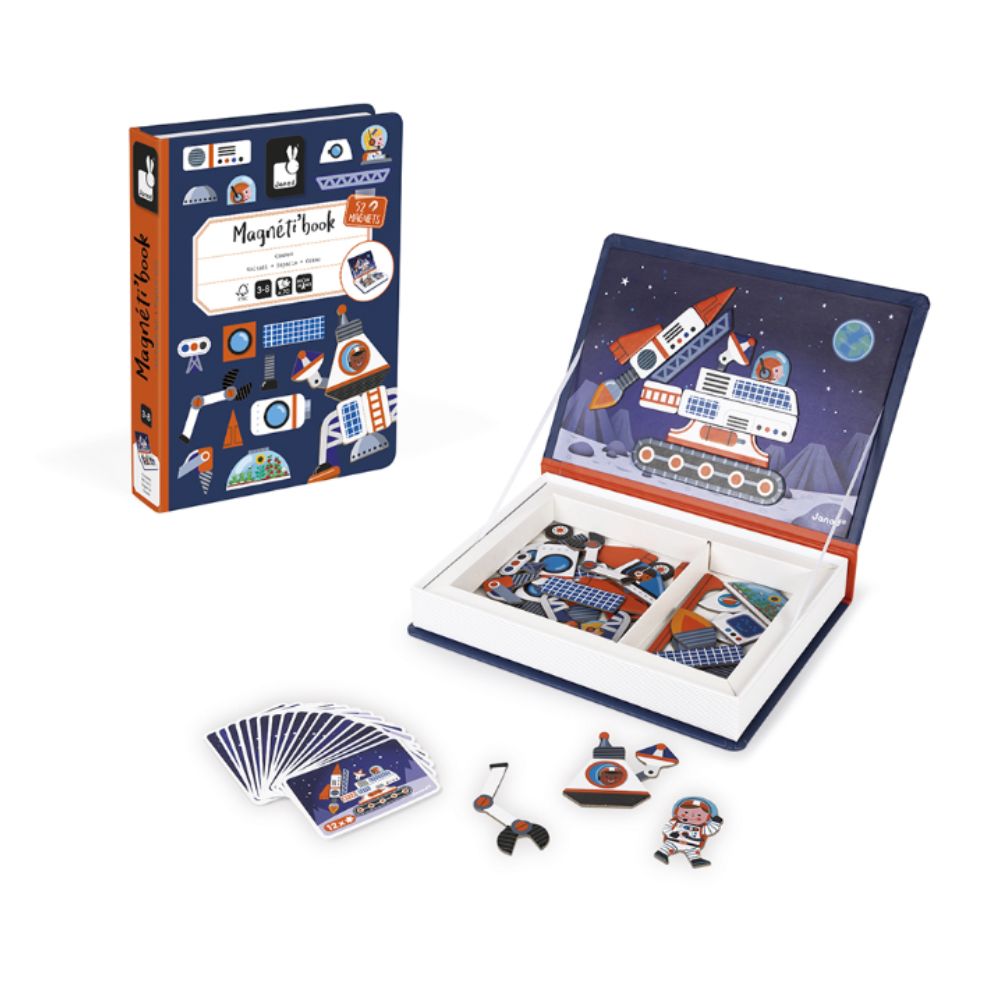 Livro Magnético Viagem ao Cosmo - Astronautas