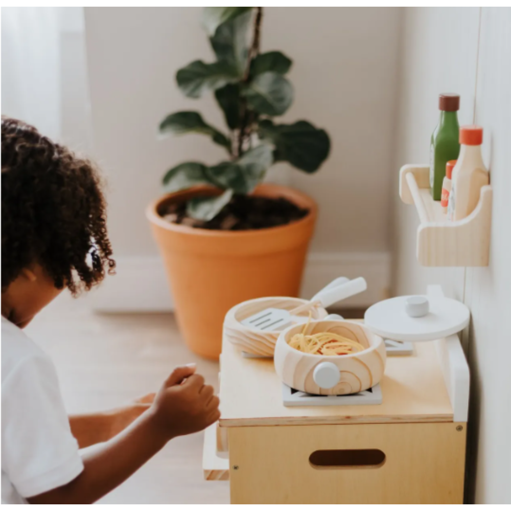 Conjunto Panelas com Utensílios e Cooktop Cinza