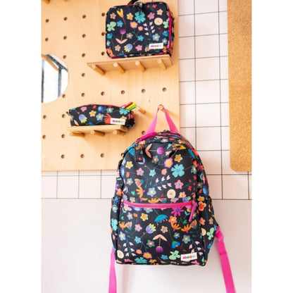 Mochila Grande Anoitecer no Jardim