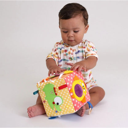 Cubo Sensorial de Atividades para Bebês