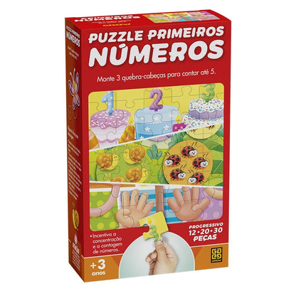 Quebra-Cabeças Progressivo Primeiros Números