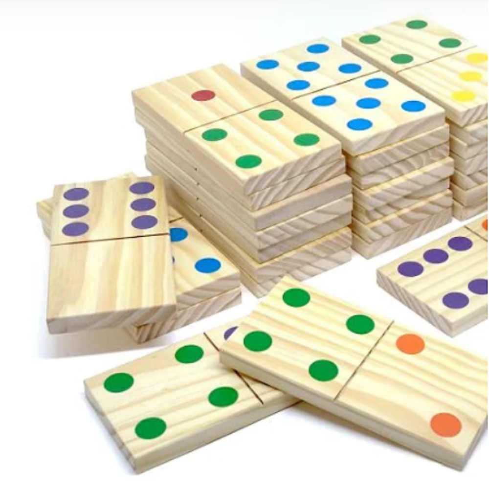 Dominó Gigante de Madeira