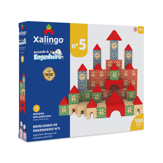 Brincando de Engenheiro 150 Peças Nº 5