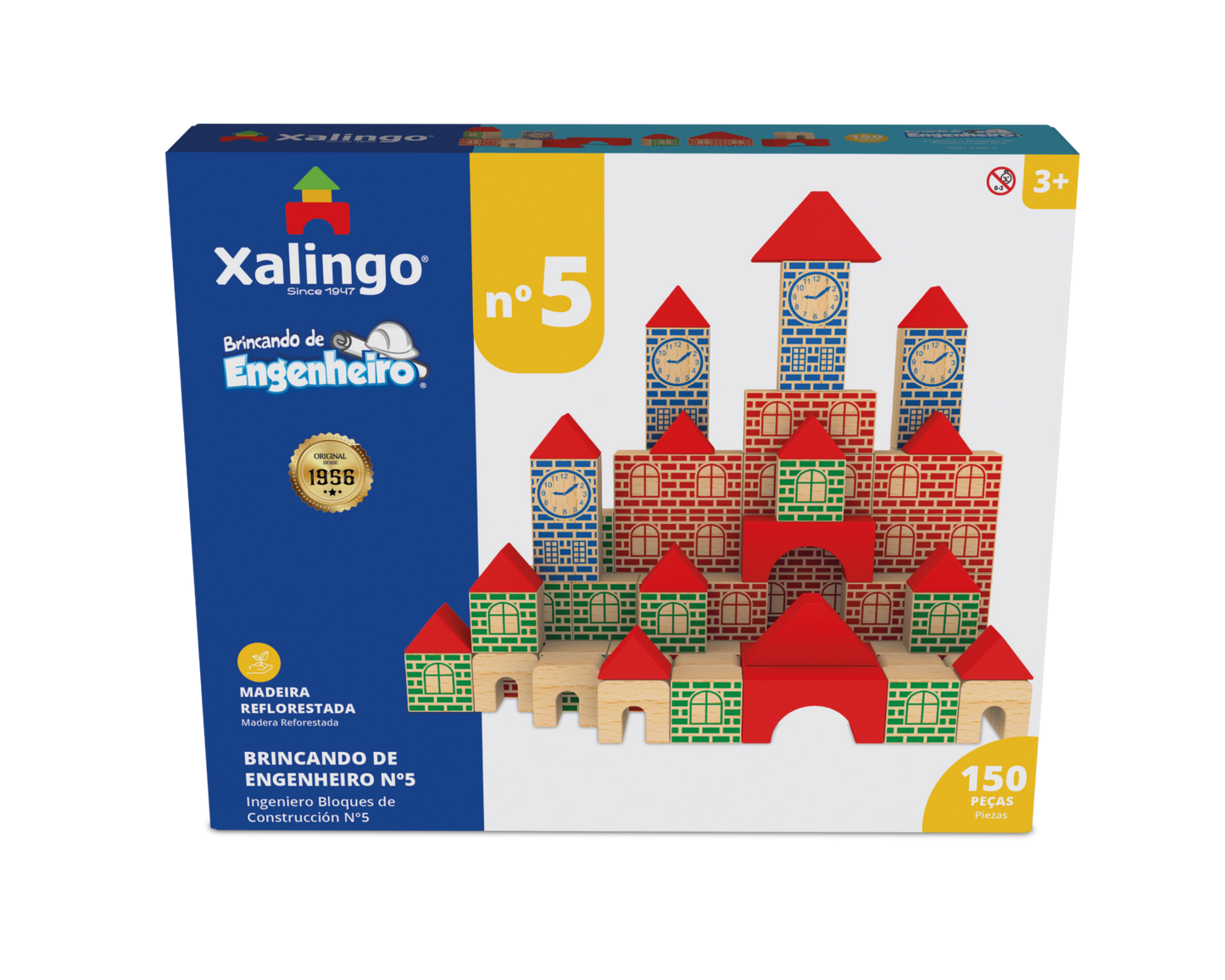 Brincando de Engenheiro 150 Peças Nº 5