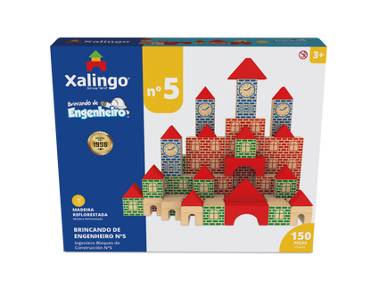 Brincando de Engenheiro 150 Peças Nº 5