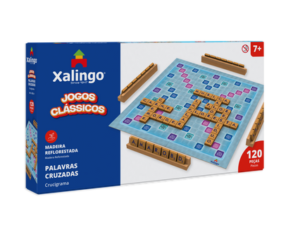 Jogo Palavras Cruzadas 120 Peças