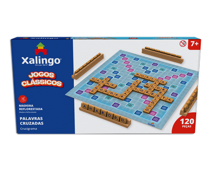 Jogo Palavras Cruzadas 120 Peças