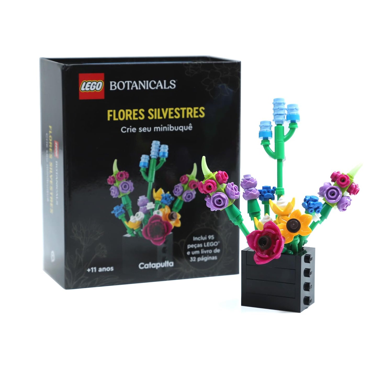 LEGO Botanicals - Flores Silvestres - Crie seu Minibuquê