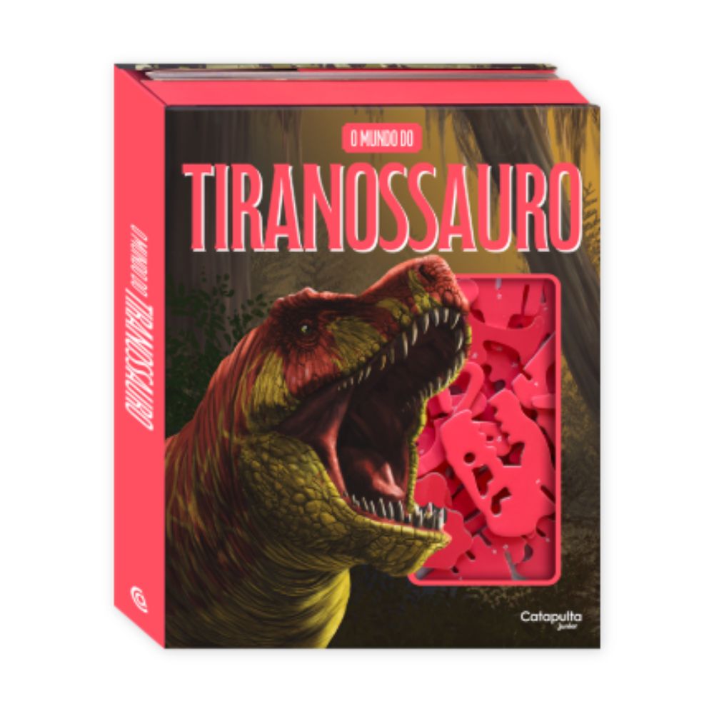 O Mundo do Tiranossauro - Livro Interativo com Esqueleto 3D