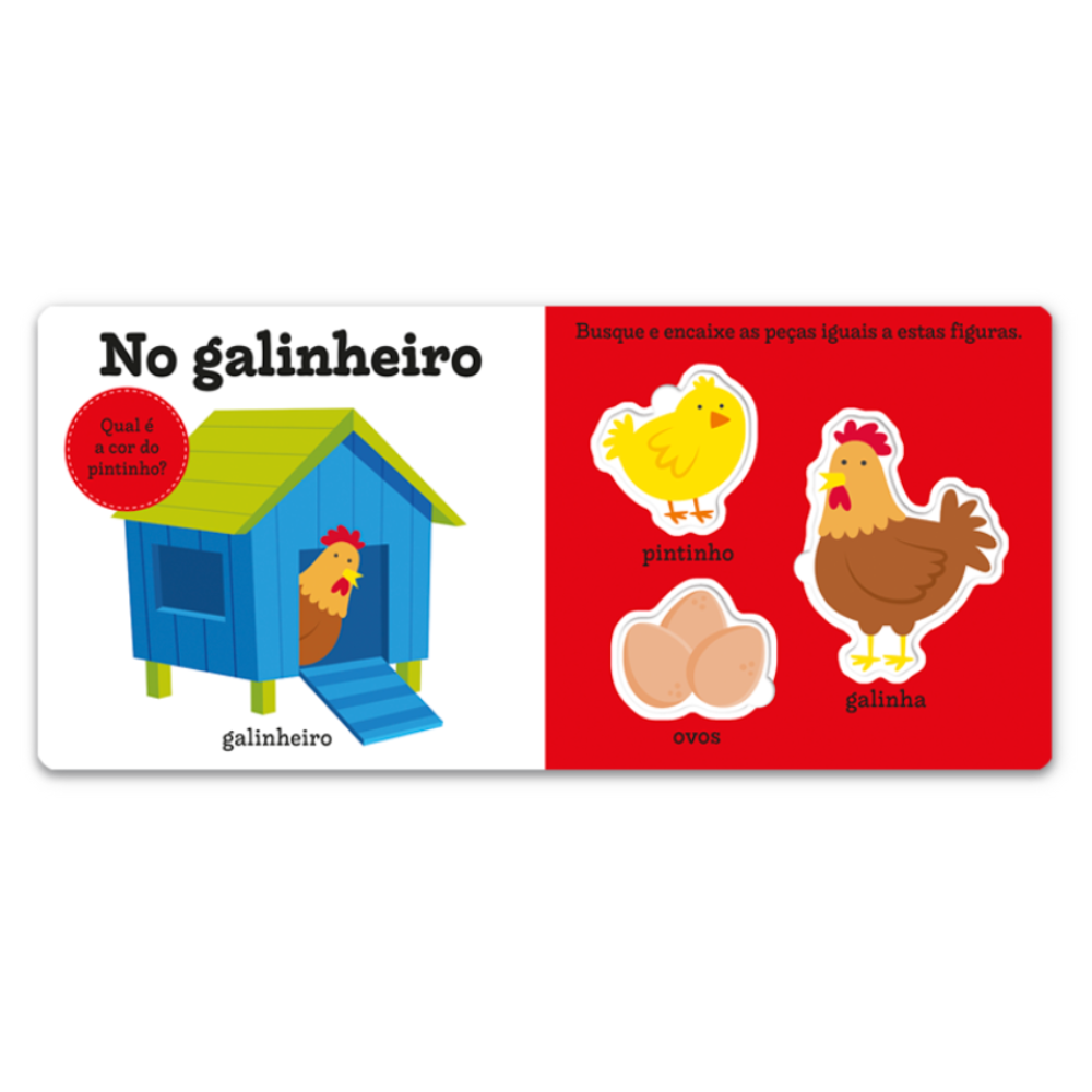 Meu Primeiro Livro de Encaixe - Fazenda