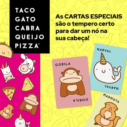 Taco Gato Cabra Queijo Pizza