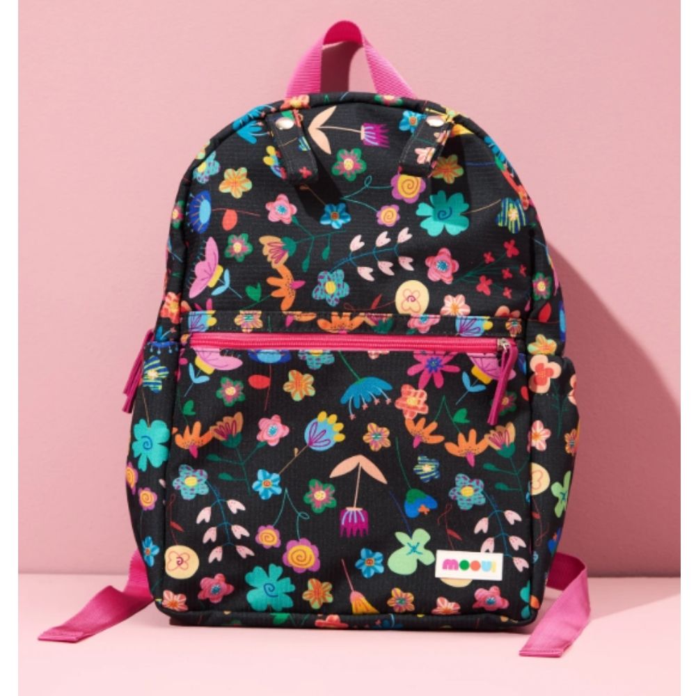 Mochila Grande Anoitecer no Jardim