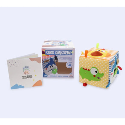 Cubo Sensorial de Atividades para Bebês