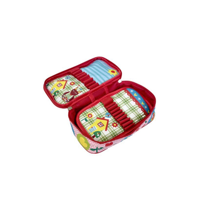 Estojo com Divisórias Chapéuzinho