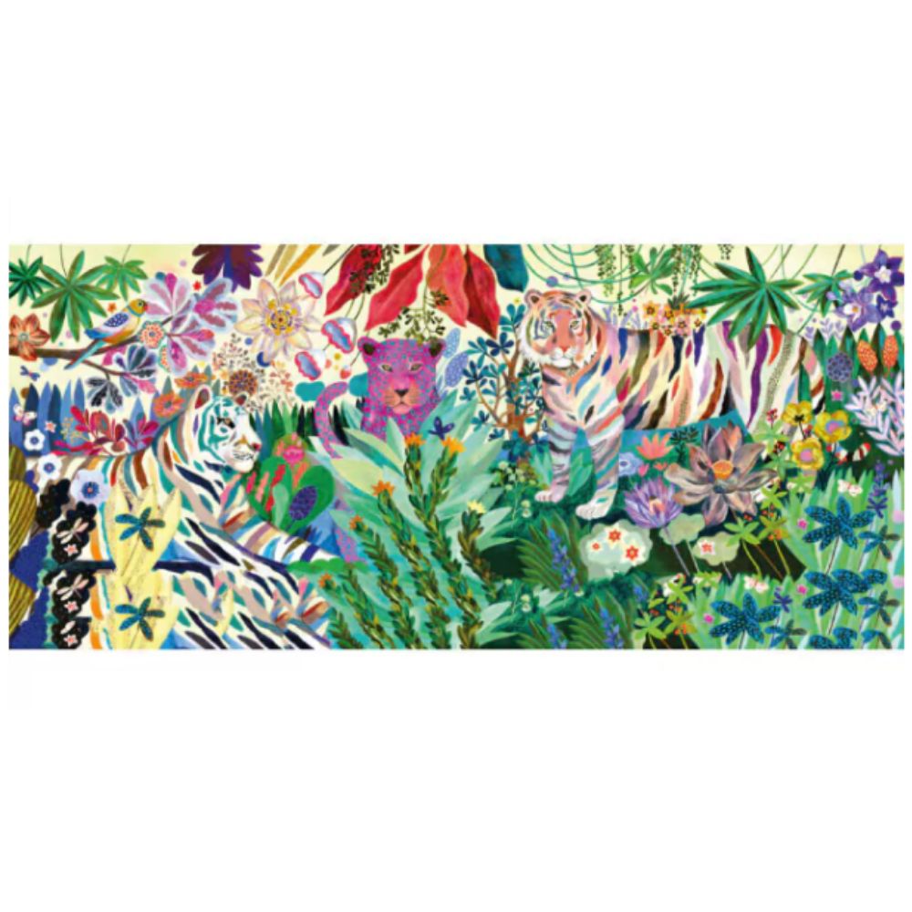 Quebra-Cabeça Tigre Arco-Íris 1000 peças