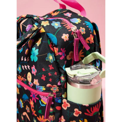 Mochila Grande Anoitecer no Jardim