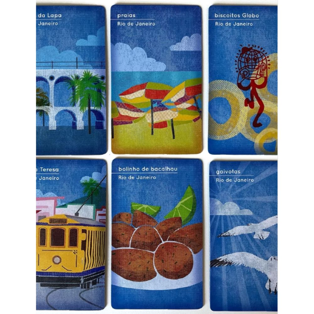 Rolê Cidades do Brasil | Jogo Educativo de Cartas