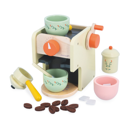 Máquina de Café de Madeira Janod