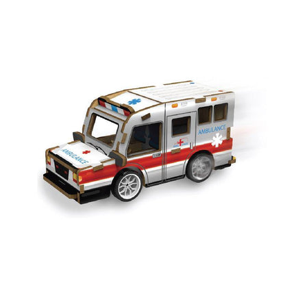 Ambulância de Madeira para Montar