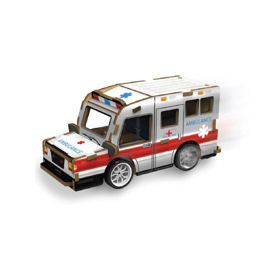 Ambulância de Madeira para Montar